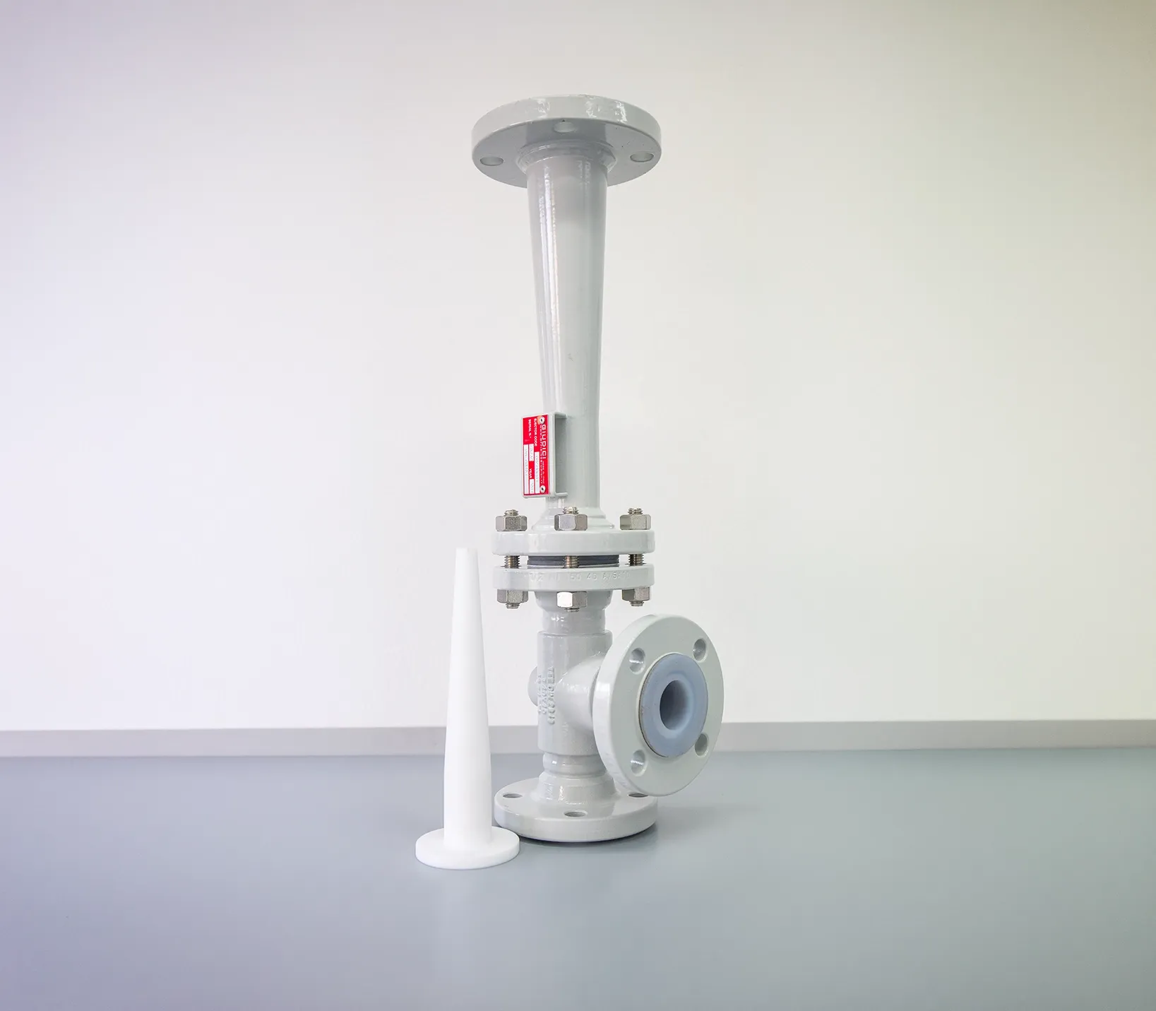 Eiettore in acciaio al carbonio rivestito in PTFE PFA