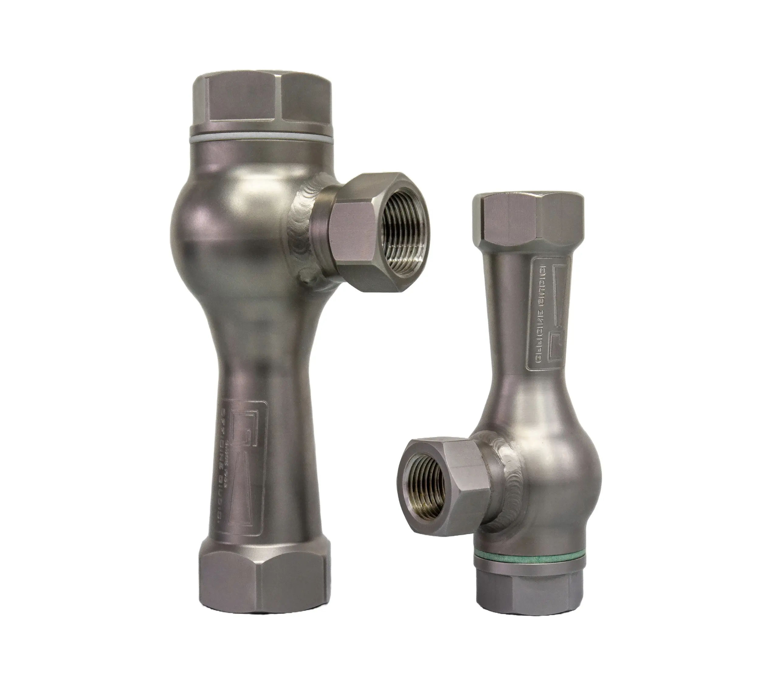 Threaded inline liquid steam heater